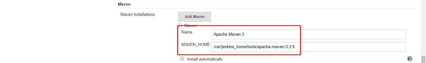 配置Apache Maven 3